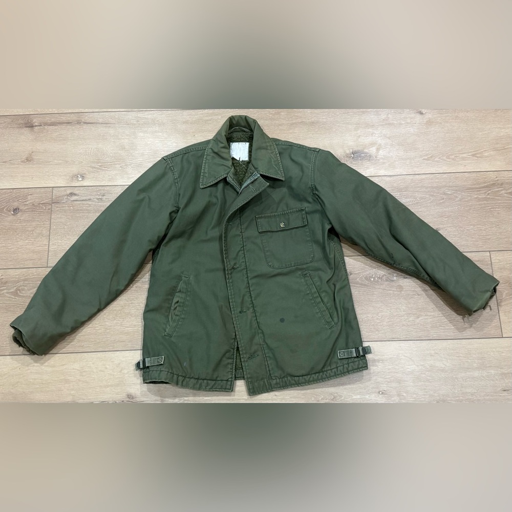Vintage 1980’s Military Deck Jacket